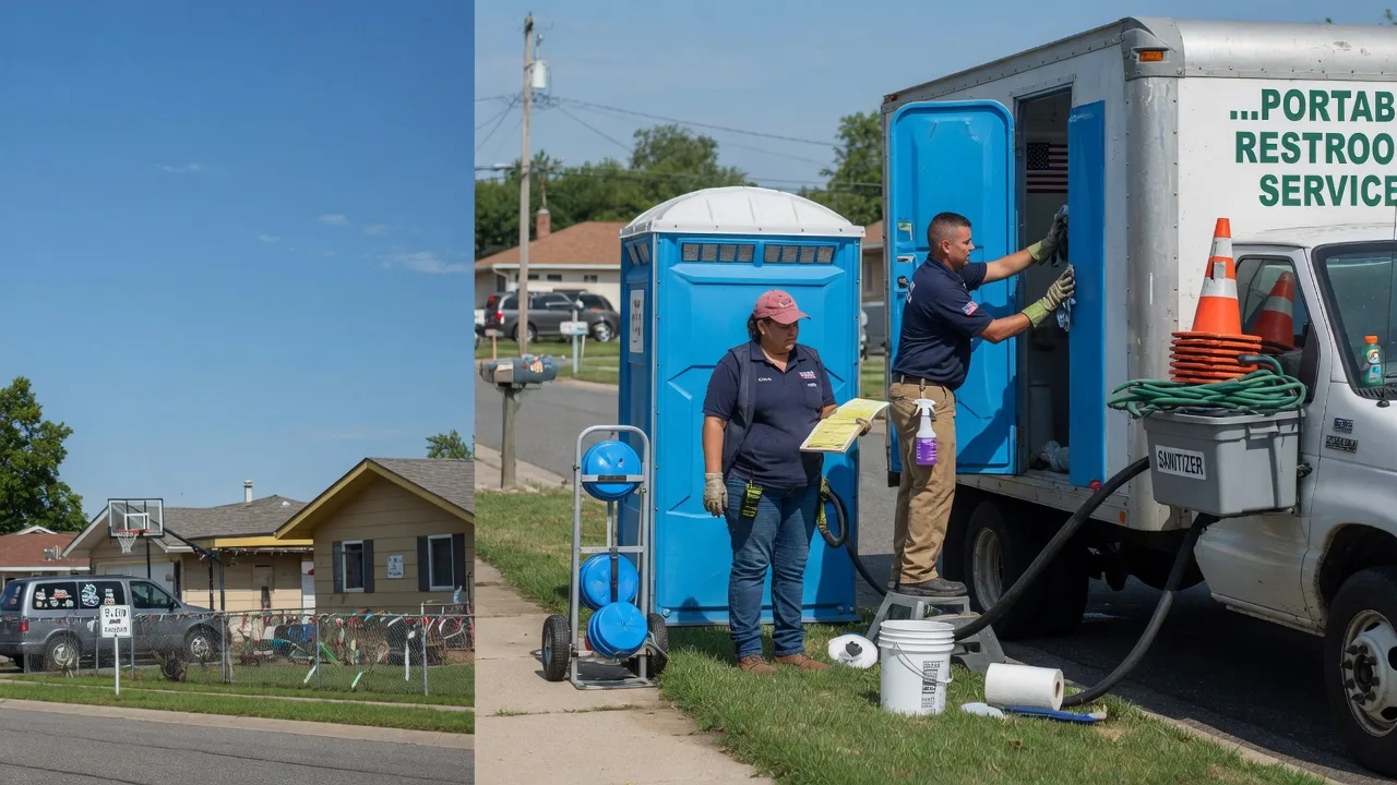 Portable Toilet Rental in Creston, IL near me